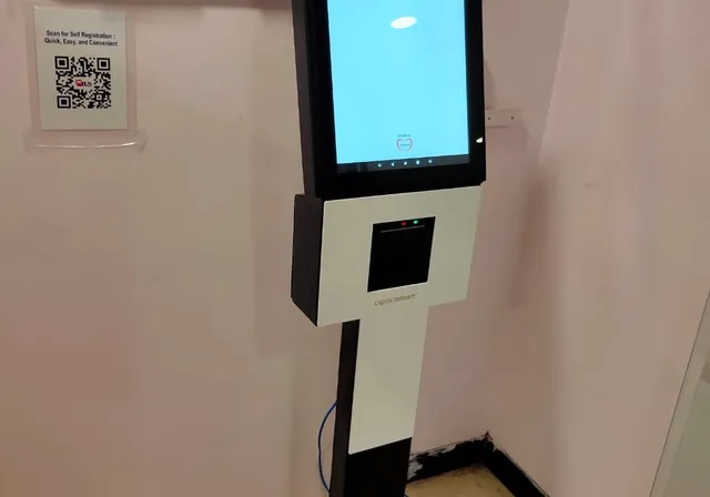 Installation at ILS Hospital Self Service Kiosk